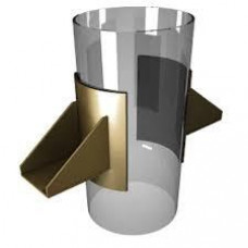 Опора неподвижная приварная для вертикальных трубопроводов для тепловых сетей исп. А1 / АС1 09Г2С 159х80х100х150 мм ОСТ 36-146-88 1,7 кг