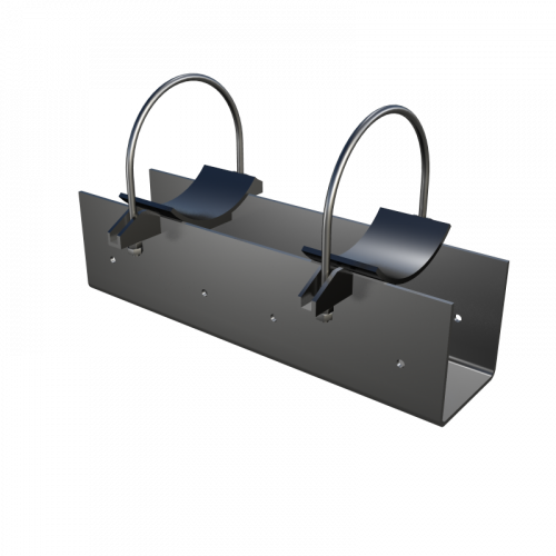 Опора подвижная хомутовая Х2 ОПХ2-100.426 426 мм ОСТ 36-94-83