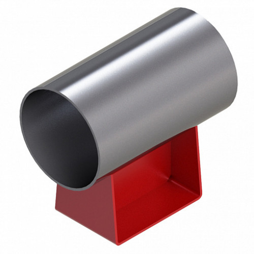 Опора подвижная скользящая приварная ТС-623.000 76х340х100 мм Серия 5.903-10 выпуск 8-95 2,1 кг